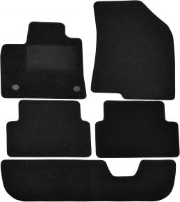 Méretpontos velúr autószőnyeg készlet Dacia Jogger 2022- számára (7 személyes) (5 db)