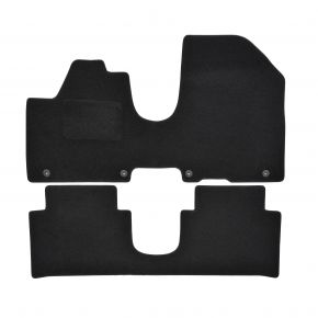 Méretpontos velúr autószőnyeg készlet Hyundai IoniQ 5 2021- számára (2 db)