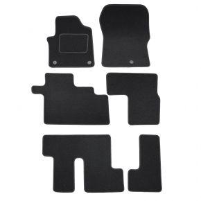 Méretpontos velúr autószőnyeg készlet Hyundai Staria 2021- számára (9 személyes) (6 db)