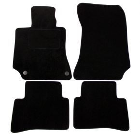 Méretpontos velúr autószőnyeg készlet Mercedes E-Class W212 2009-2016 számára (4 db)
