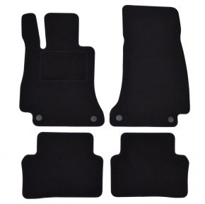 Méretpontos velúr autószőnyeg készlet Mercedes GLE W213 2017-2023 számára (4 db)