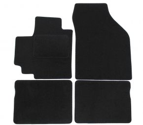Méretpontos velúr autószőnyeg készlet Suzuki Celerio 2015-2021 számára (4 db)