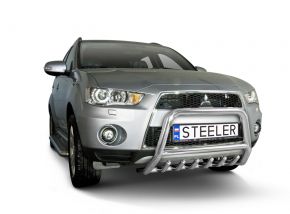 Steeler gallytörő rács Mitsubishi Outlander 2010-2012 Modell G