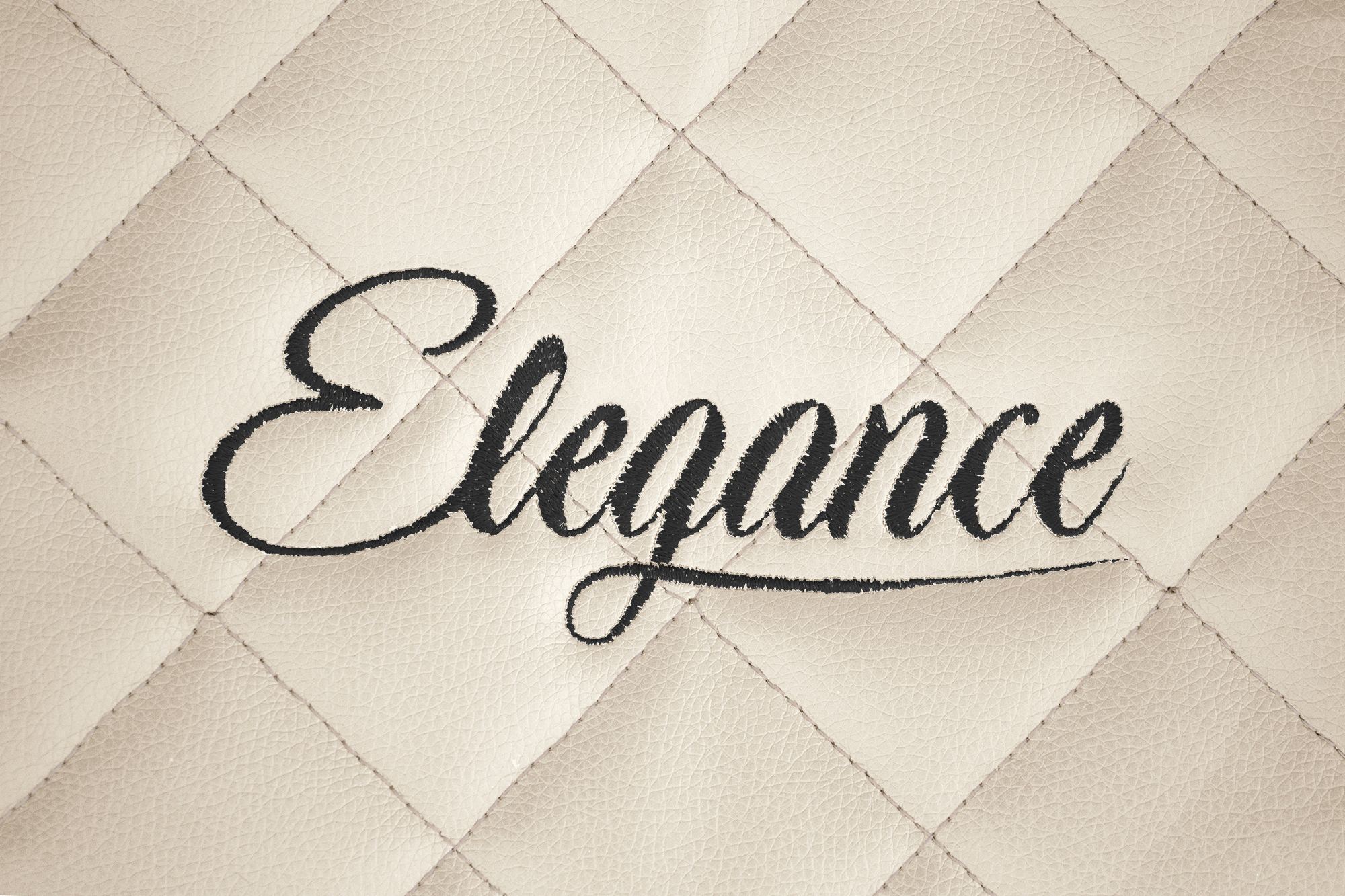 Az Elegance hímzés részlete: Világos bézs